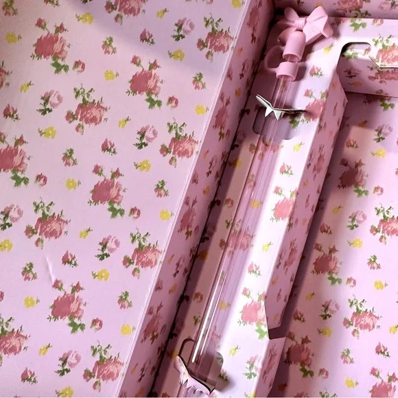 NEW Stanley x LoveShackFancy Ibiza Sunset 40oz Quencher H2.0 FlowState Tumbler - Picture 10 of 14